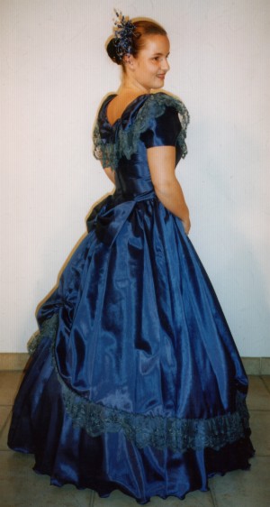 Kleid - blau