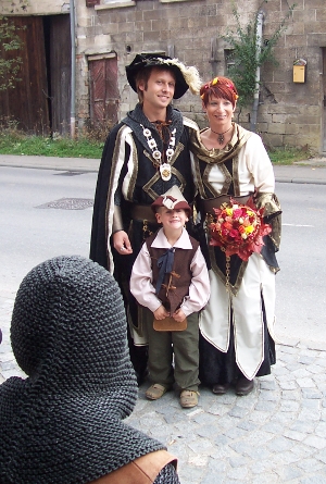 historische Hochzeit