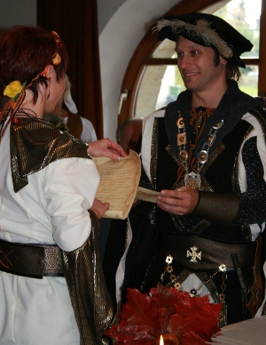 historische Hochzeit